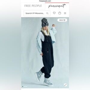 Hit the Slopes overalls - free people movement